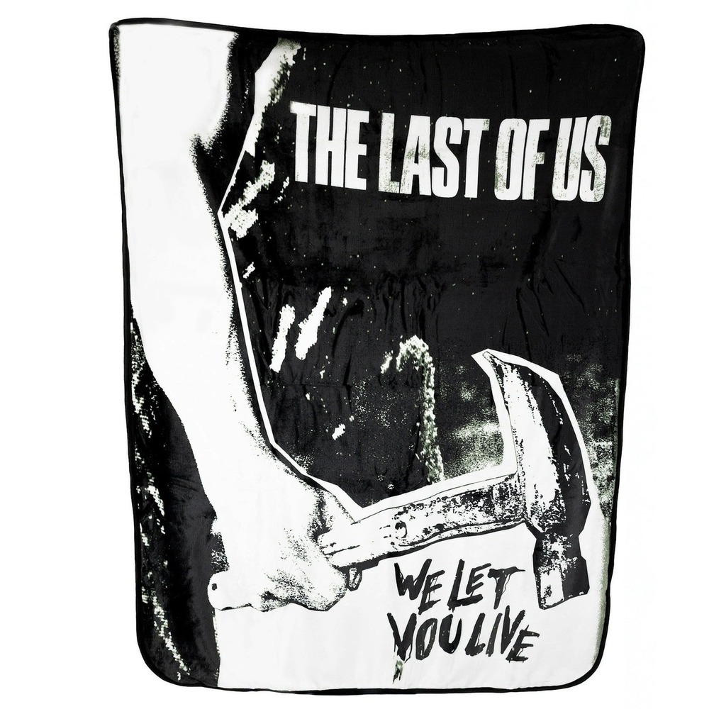 The Last of Us Moth To The Plague Fleece Throw Blanket 50x60 We Let You Live New
